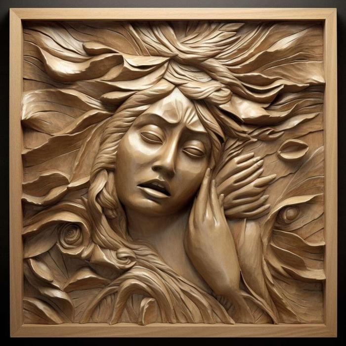 نموذج ثلاثي الأبعاد لآلة CNC 3D Art 